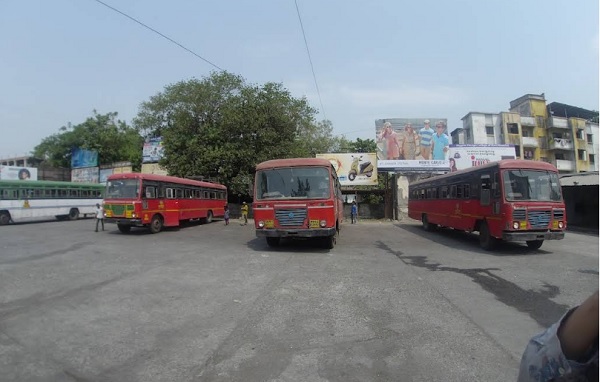 msrtc khopli bus depot